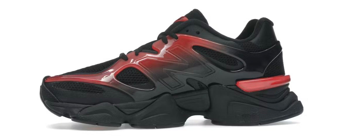 New Balance 9060 Gradient Effect Red and Black