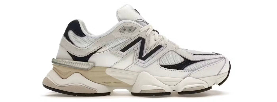 New Balance 9060 White Navy Blue
