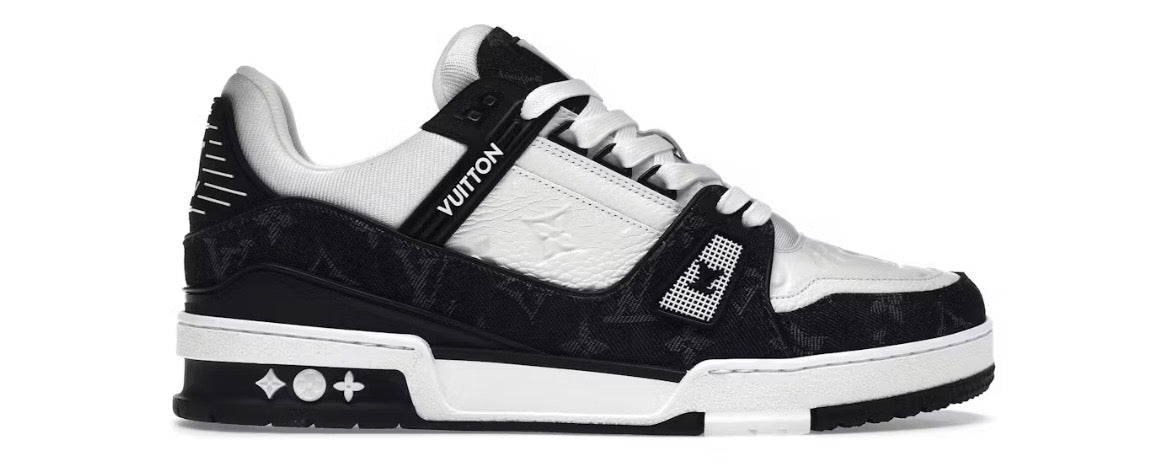 Louis Vuitton Trainer White Black