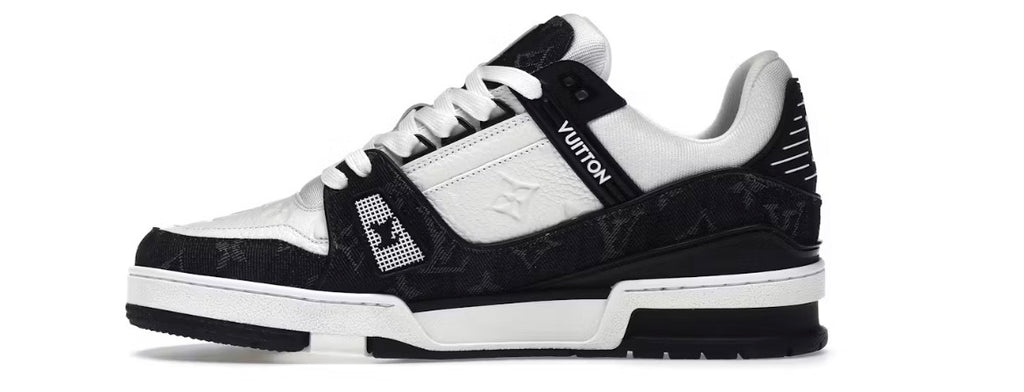 Louis Vuitton Trainer White Black