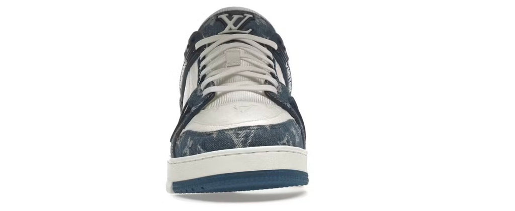 Louis Vuitton Trainer Denim White Blue