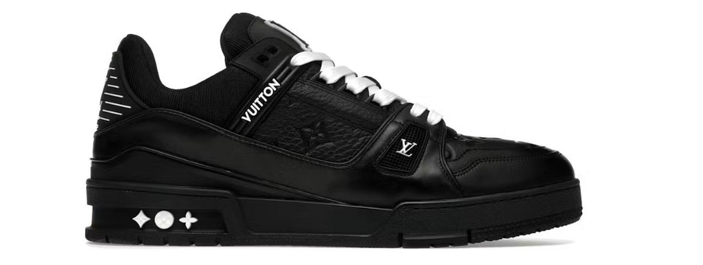 Louis Vuitton Trainer Black Embossed Monogram