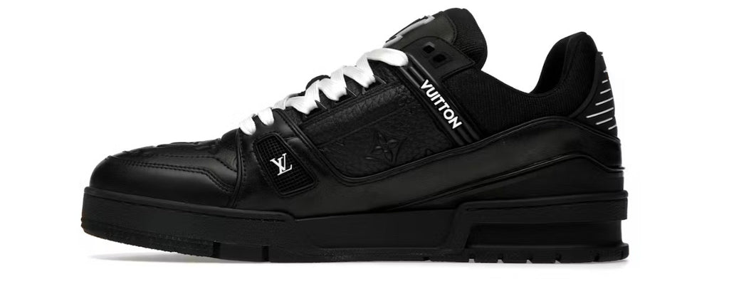 Louis Vuitton Trainer Black Embossed Monogram