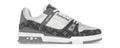 Louis Vuitton Trainer Monogram Denim Grey White