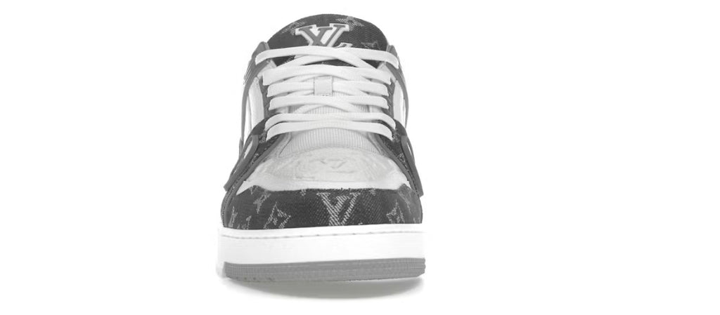 Louis Vuitton Trainer Monogram Denim Grey White